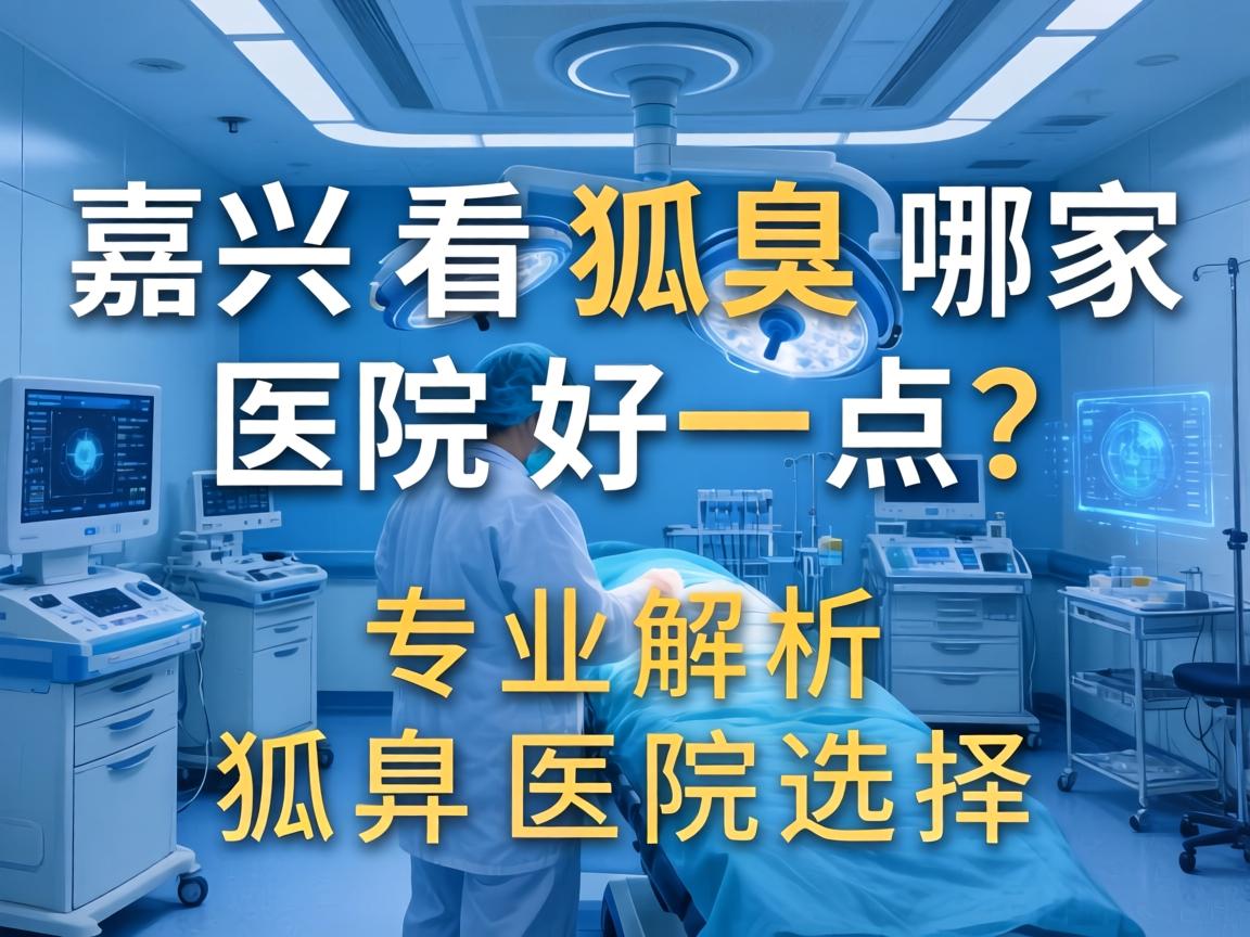 嘉兴看狐臭哪家医院好一点？专业解析狐臭医院选择