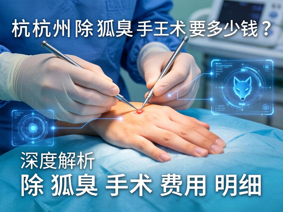 杭州除狐臭手术要多少钱?深度解析除狐臭手术费用明细 杭州除狐臭手术要多少钱?深度解析除狐臭手术费用明细