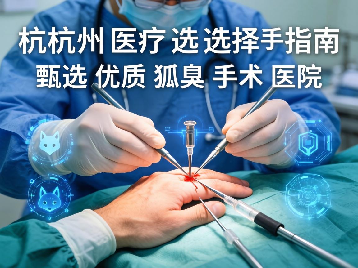 杭州狐臭手术医院选择指南,如何甄选优质狐臭手术医院 杭州狐臭手术医院选择指南,如何甄选优质狐臭手术医院