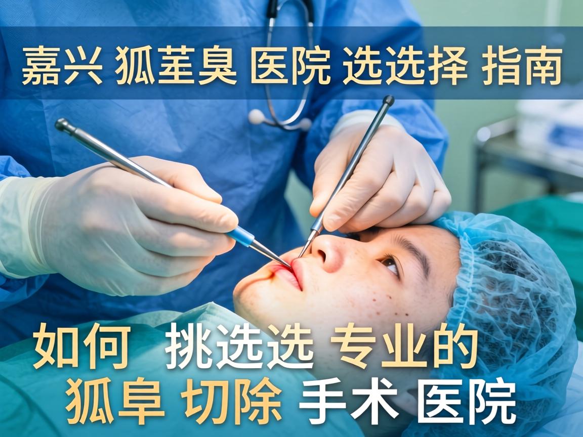 嘉兴狐臭手术医院选择指南，如何挑选专业的狐臭切除手术医院
