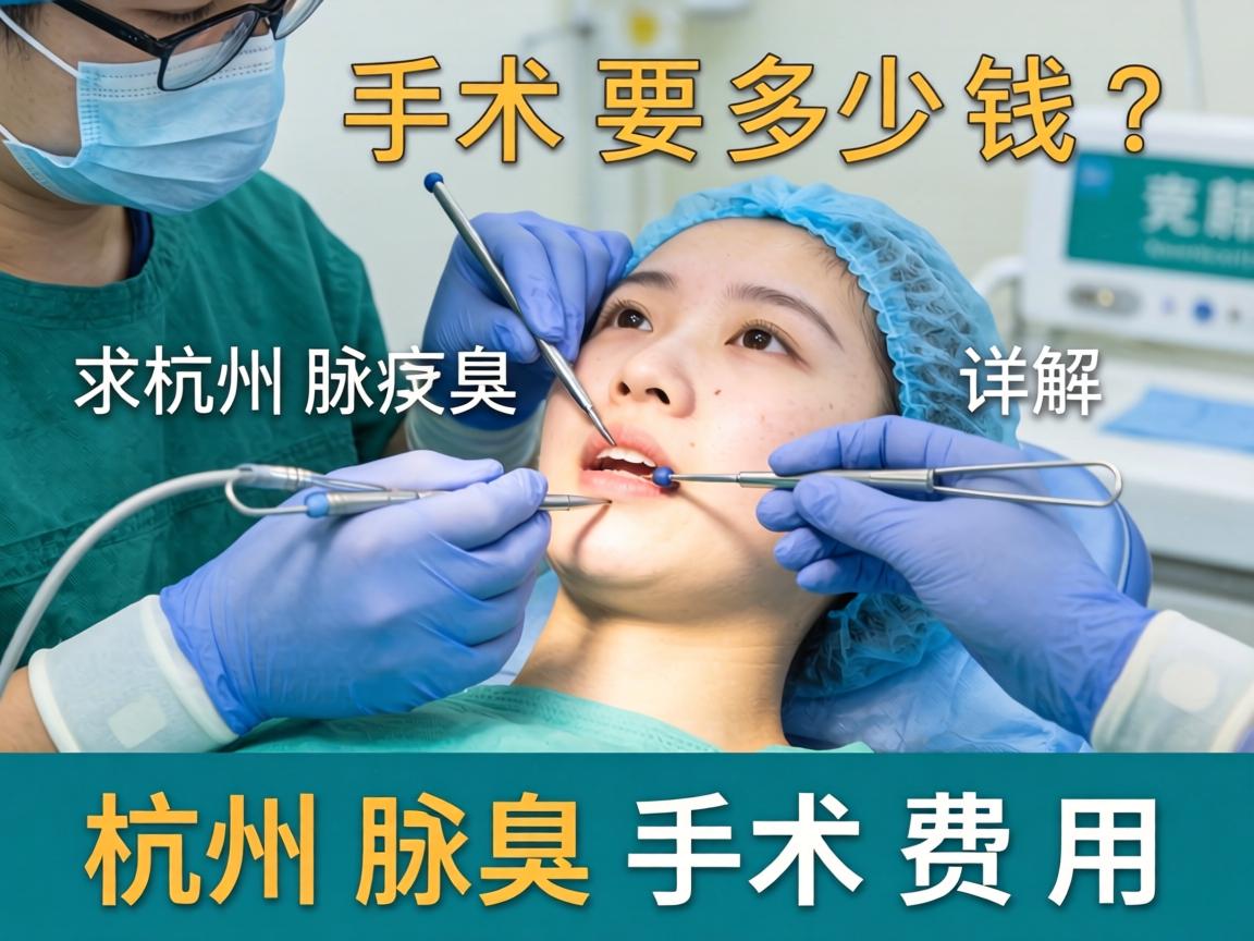 杭州腋臭手术要多少钱？详解杭州腋臭手术费用
