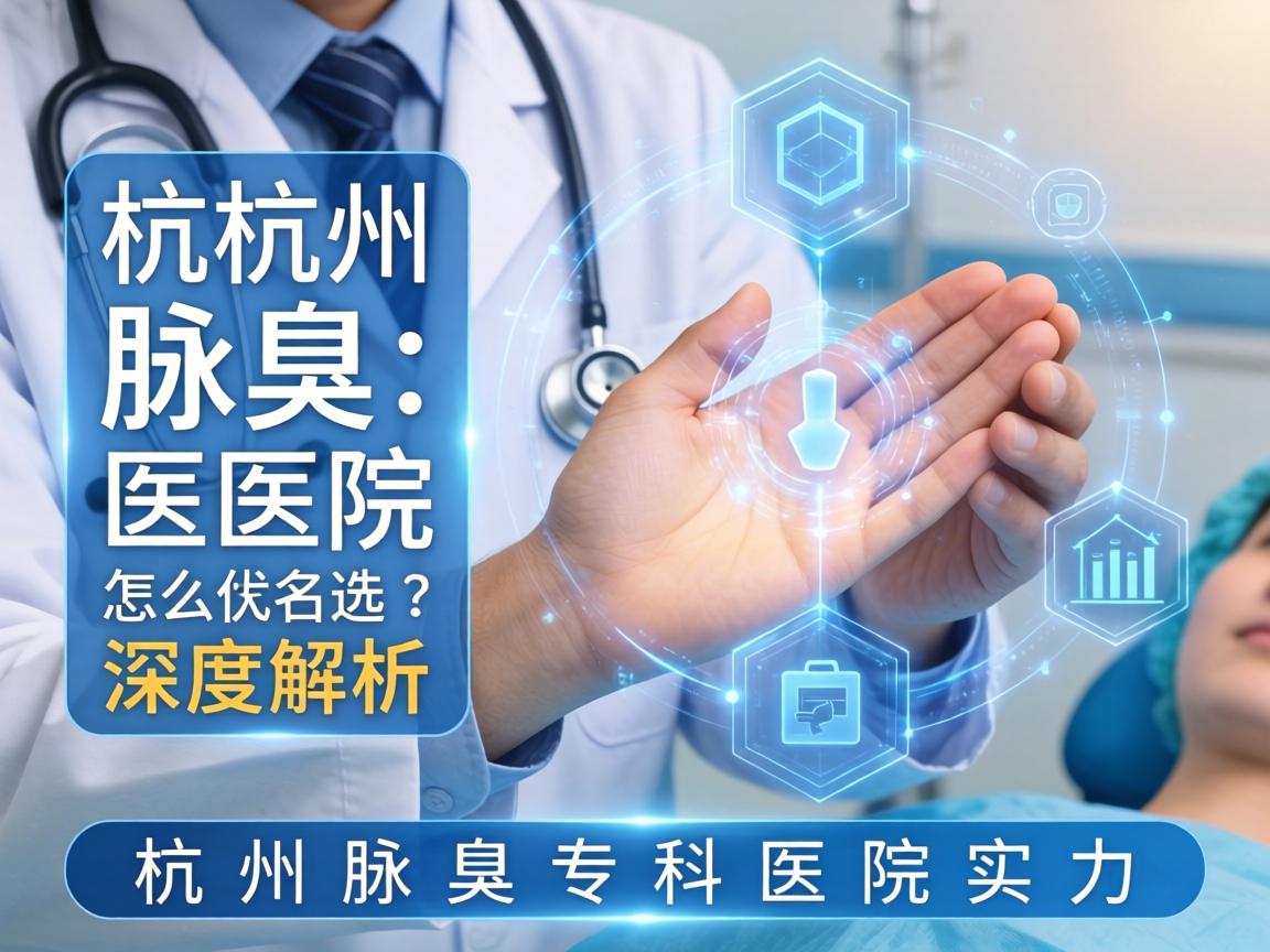 杭州腋臭医院怎么选？深度解析杭州腋臭专科医院实力