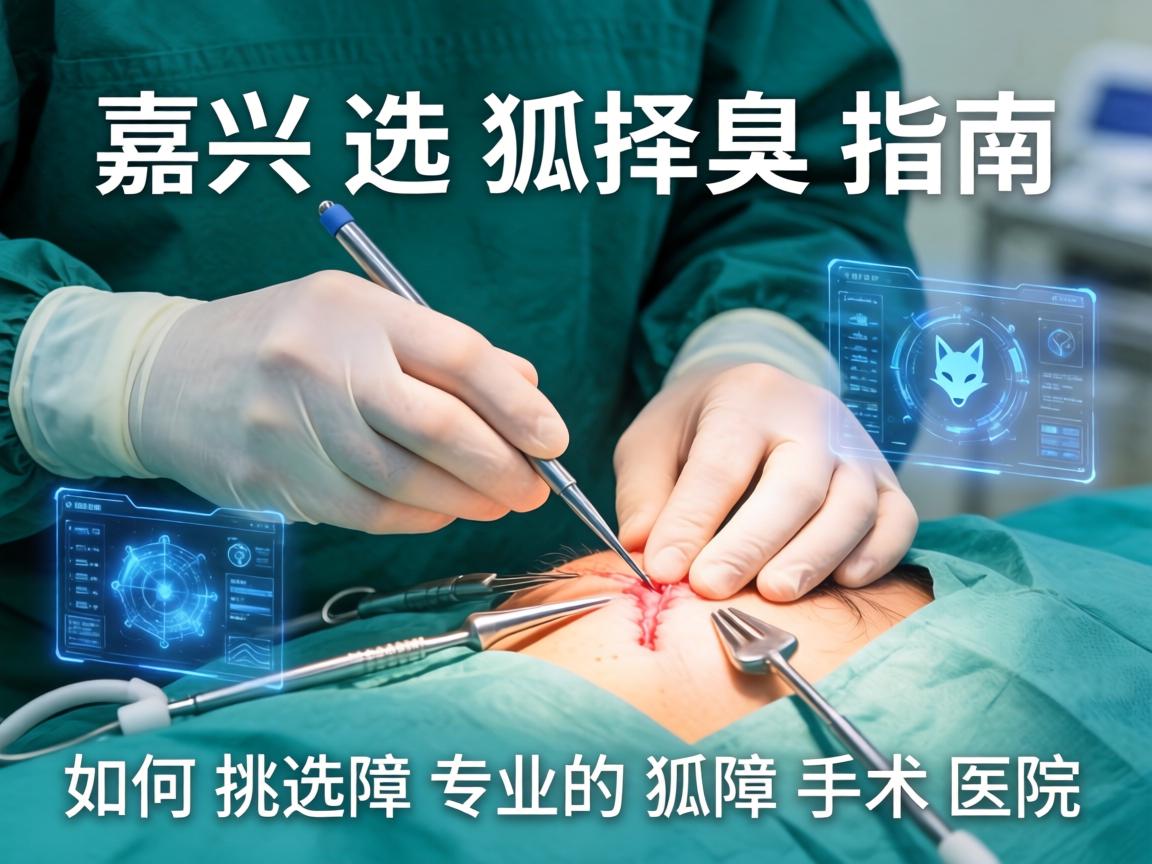 嘉兴狐臭手术选择指南，如何挑选专业的狐臭手术医院