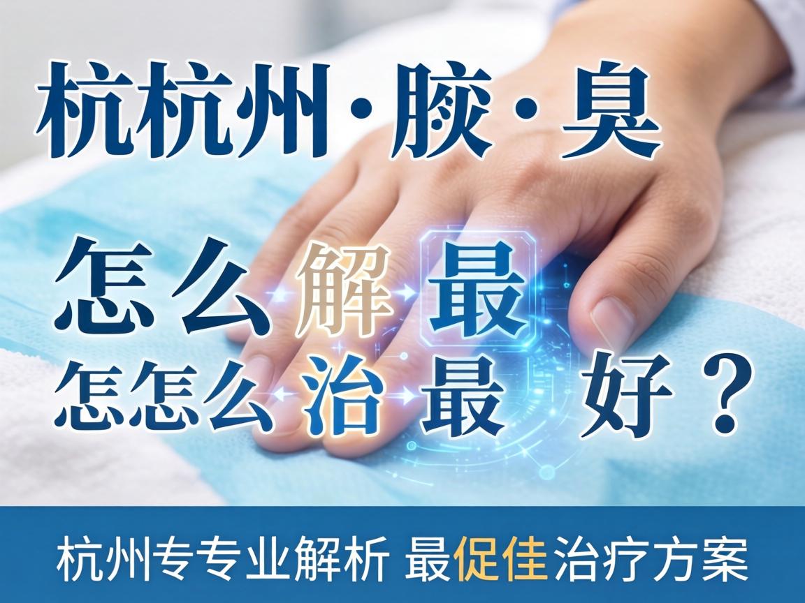 杭州腋臭怎么治最好？杭州专业解析最佳治疗方案