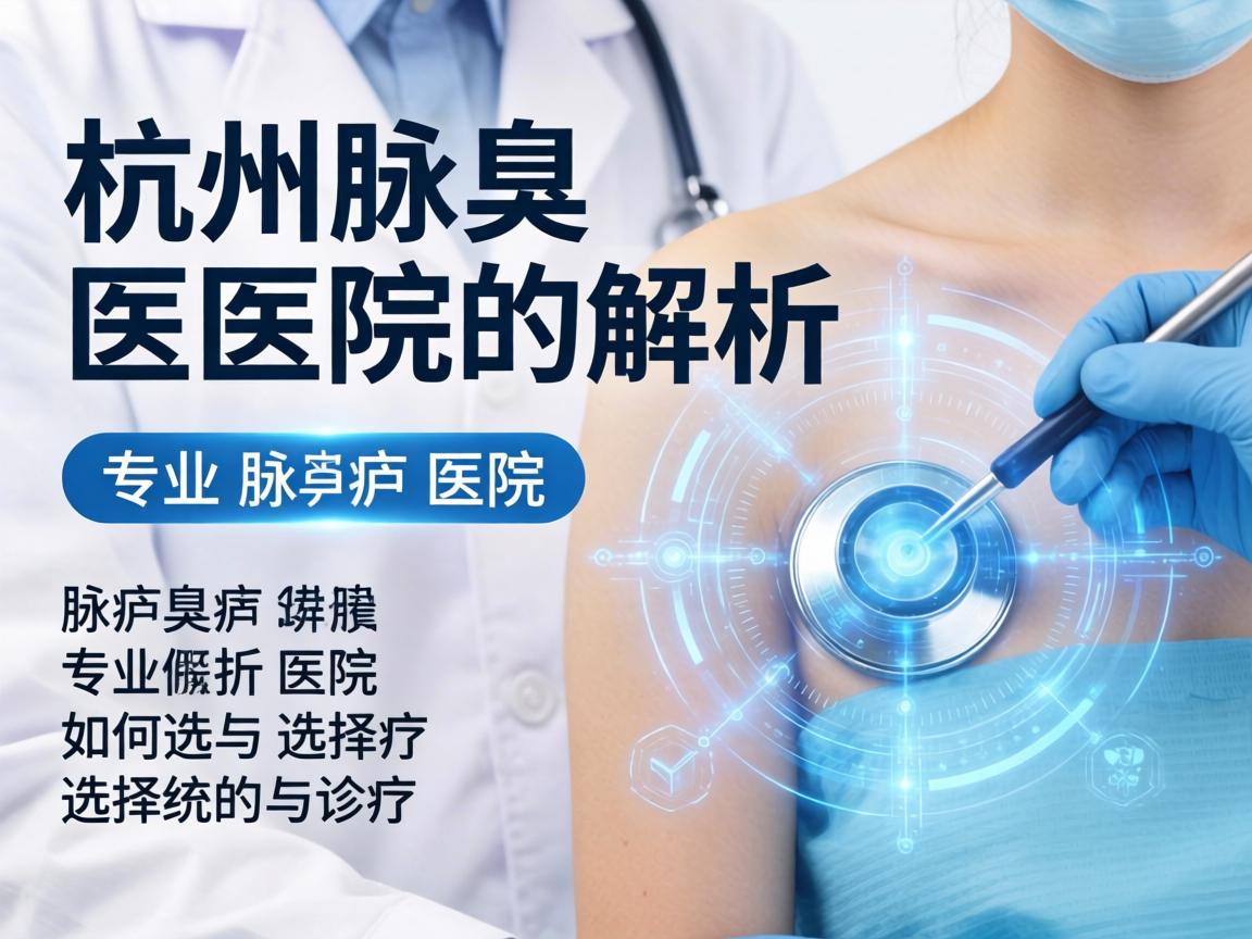杭州腋臭医院解析,专业腋臭医院如何选择与诊疗 杭州腋臭医院解析,专业腋臭医院如何选择与诊疗
