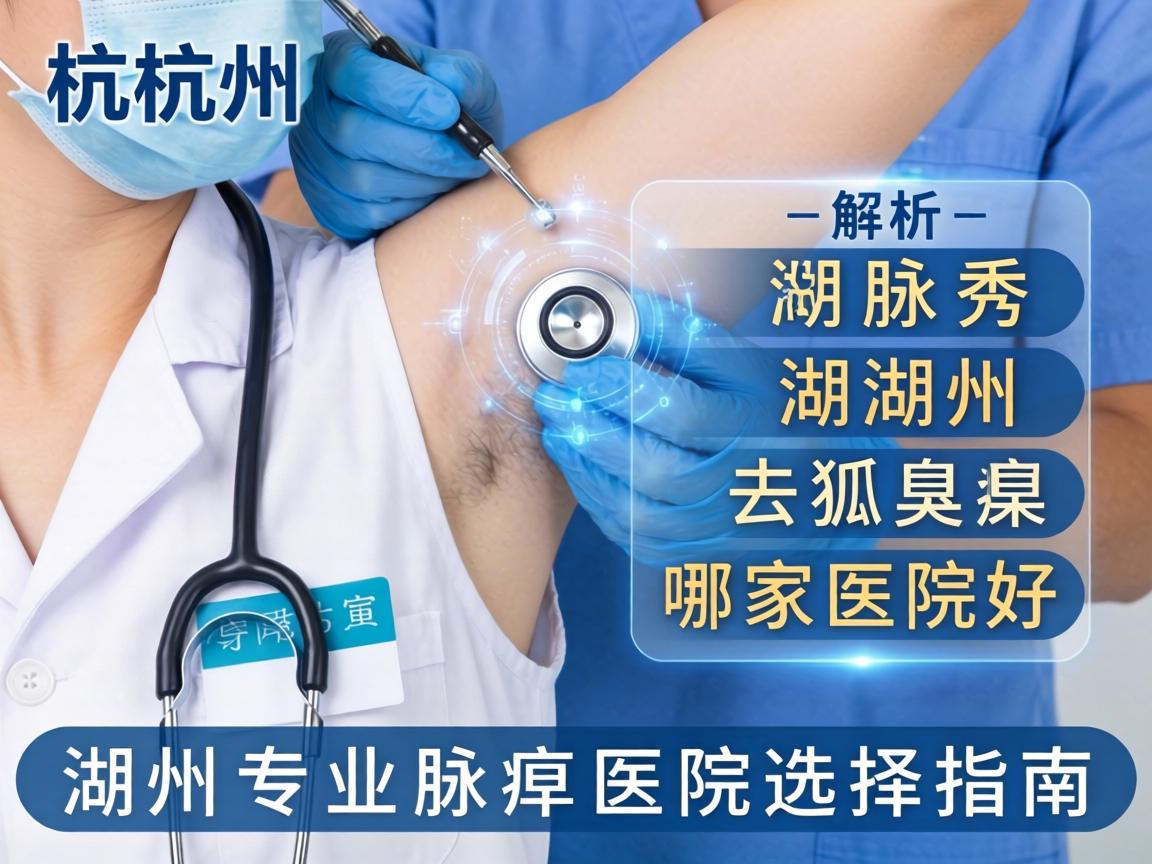 杭州腋秀解析，湖州去狐臭哪家医院好，湖州专业腋臭医院选择指南
