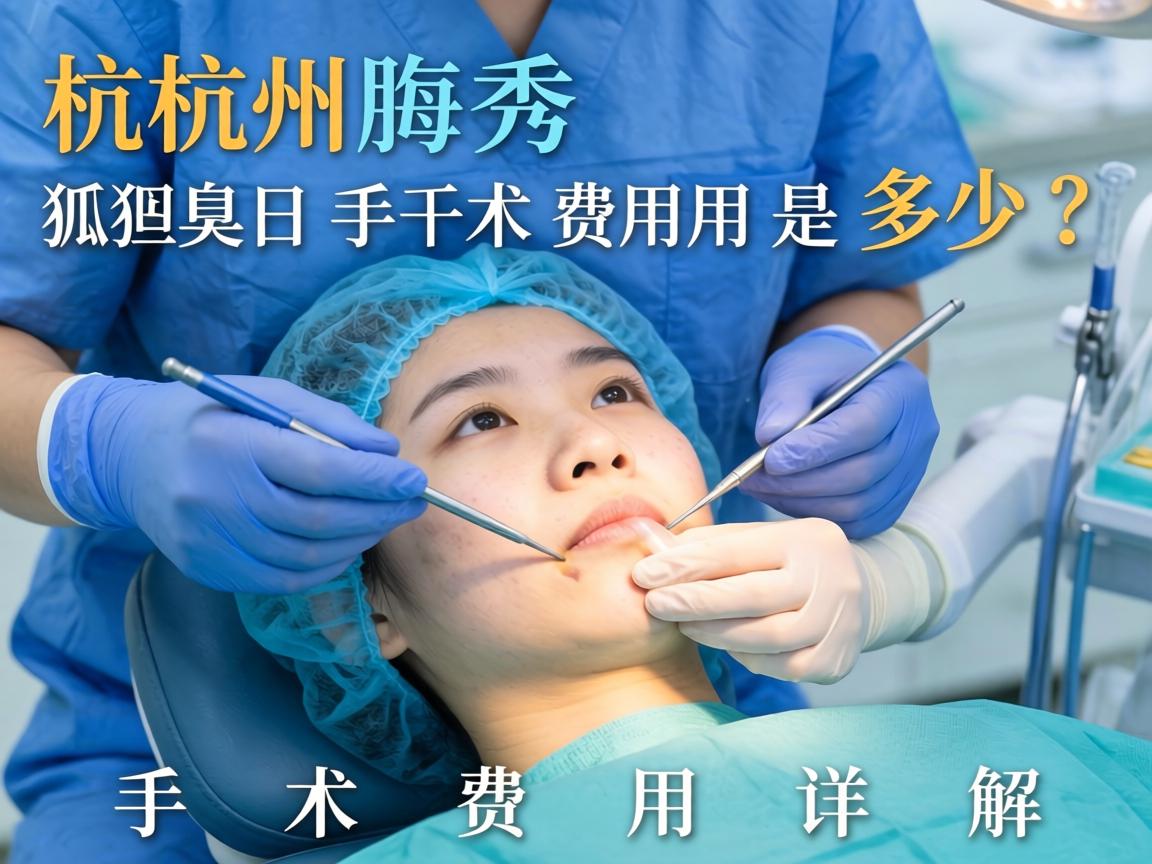 杭州腋秀解析,杭州狐臭手术费用是多少?手术费用详解 杭州腋秀解析,杭州狐臭手术费用是多少?手术费用详解