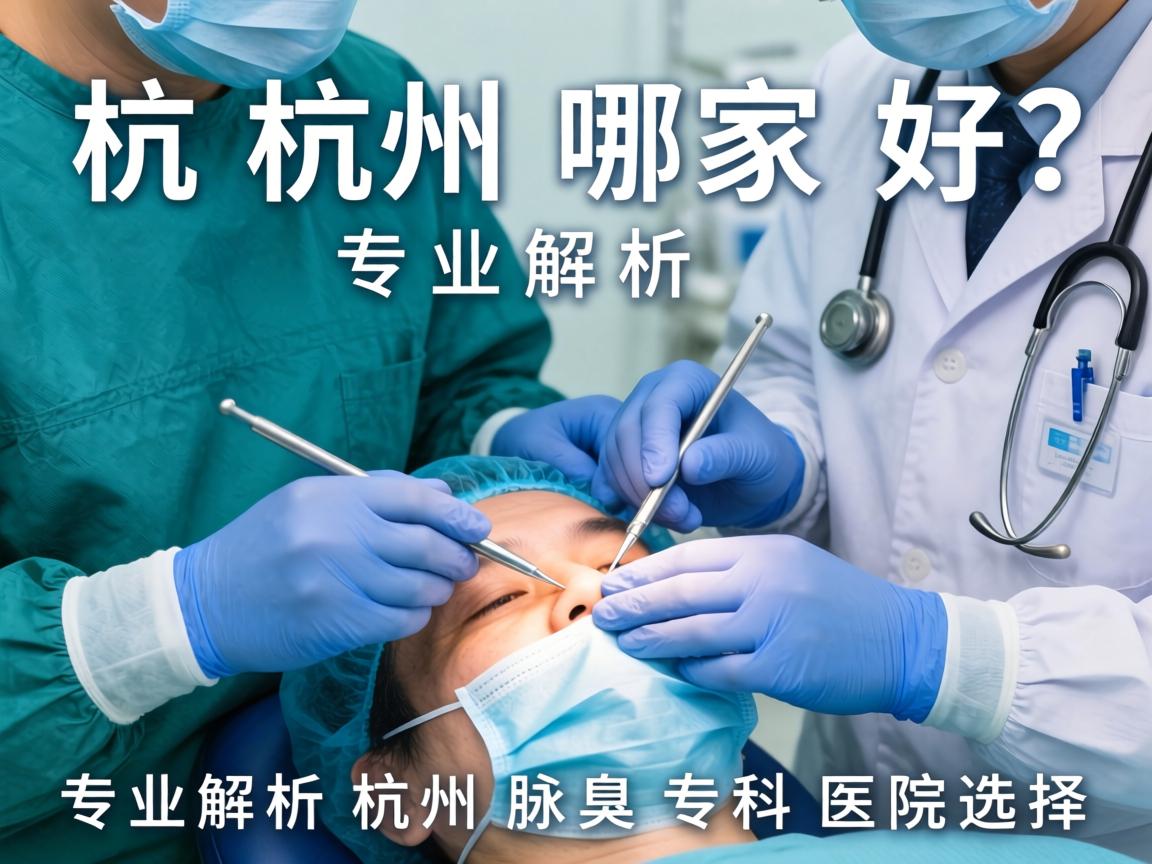 杭州腋臭手术哪家好？专业解析杭州腋臭专科医院选择