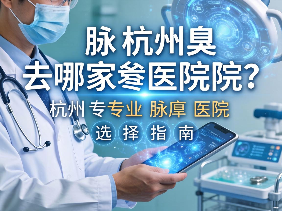 杭州腋臭去哪家医院？杭州专业腋臭医院选择指南