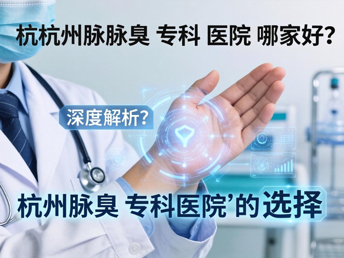 杭州腋臭专科医院哪家好？深度解析杭州腋臭专科医院的选择