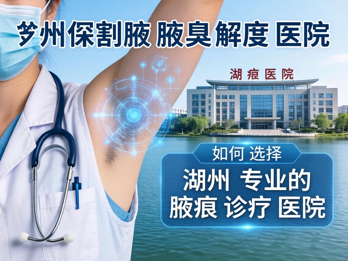 湖州割腋臭医院深度解析，如何选择湖州专业的腋臭诊疗医院