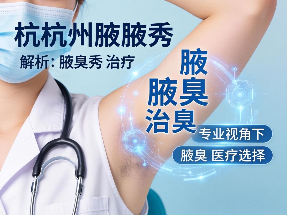 杭州腋秀解析腋臭治疗,专业视角下的腋臭医疗选择 杭州腋秀解析腋臭治疗,专业视角下的腋臭医疗选择