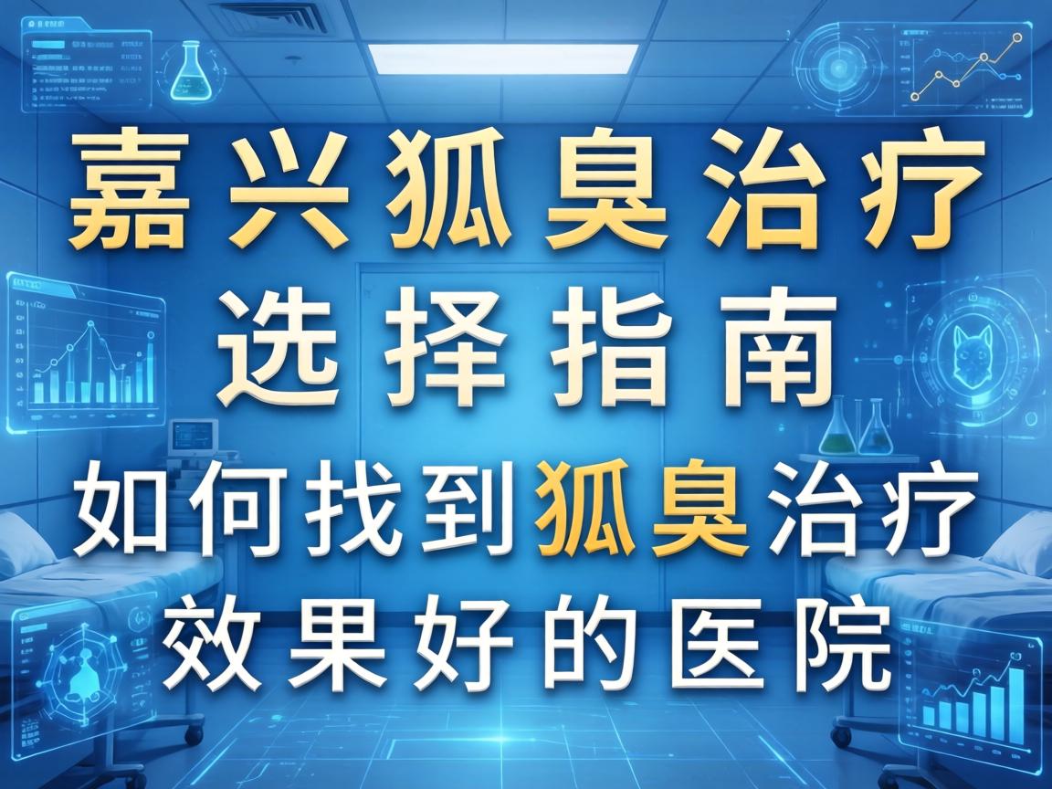 嘉兴狐臭治疗选择指南，如何找到狐臭治疗效果好的医院