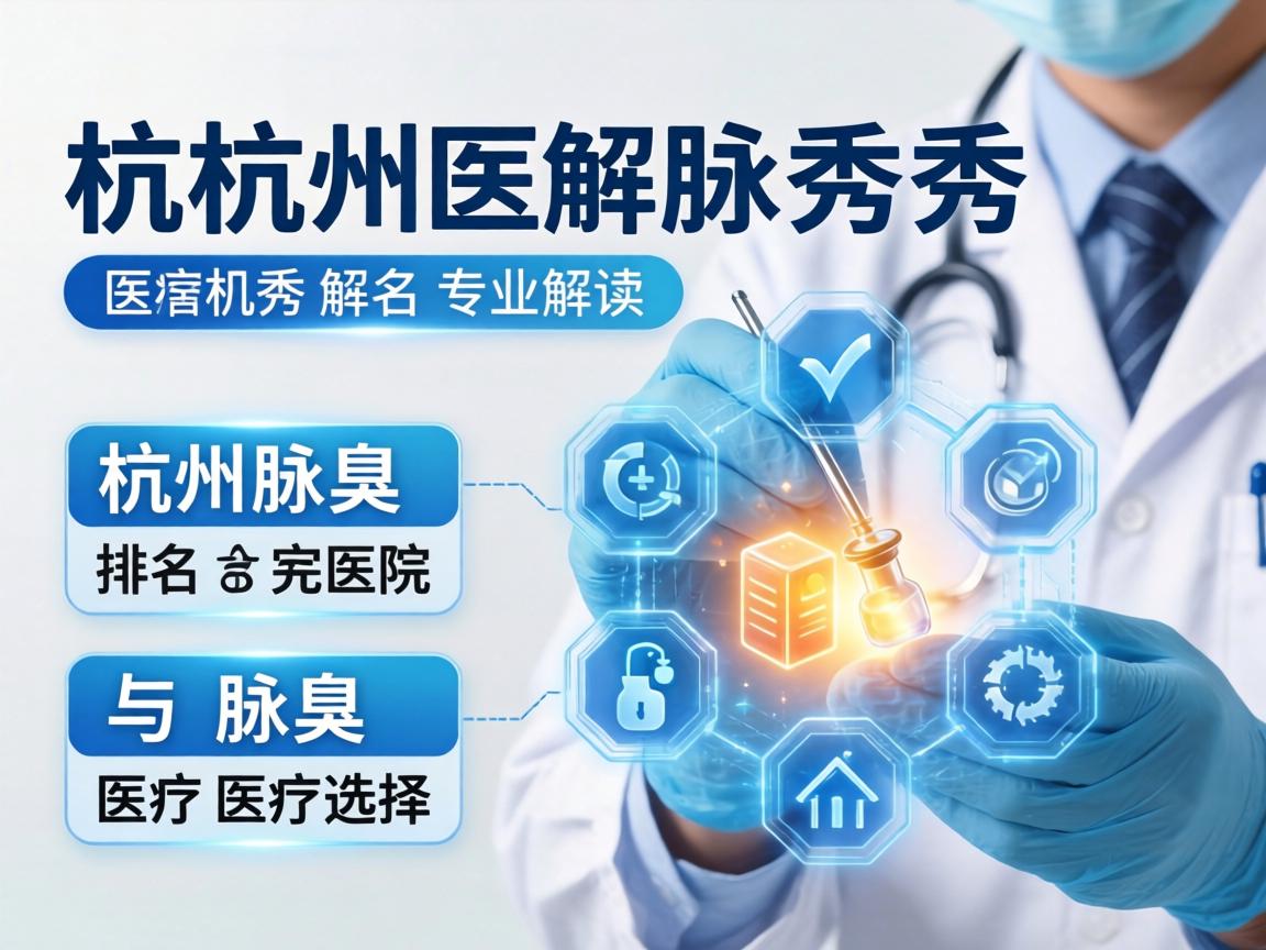 杭州腋秀解析，专业解读杭州腋臭医院排名与腋臭医疗选择