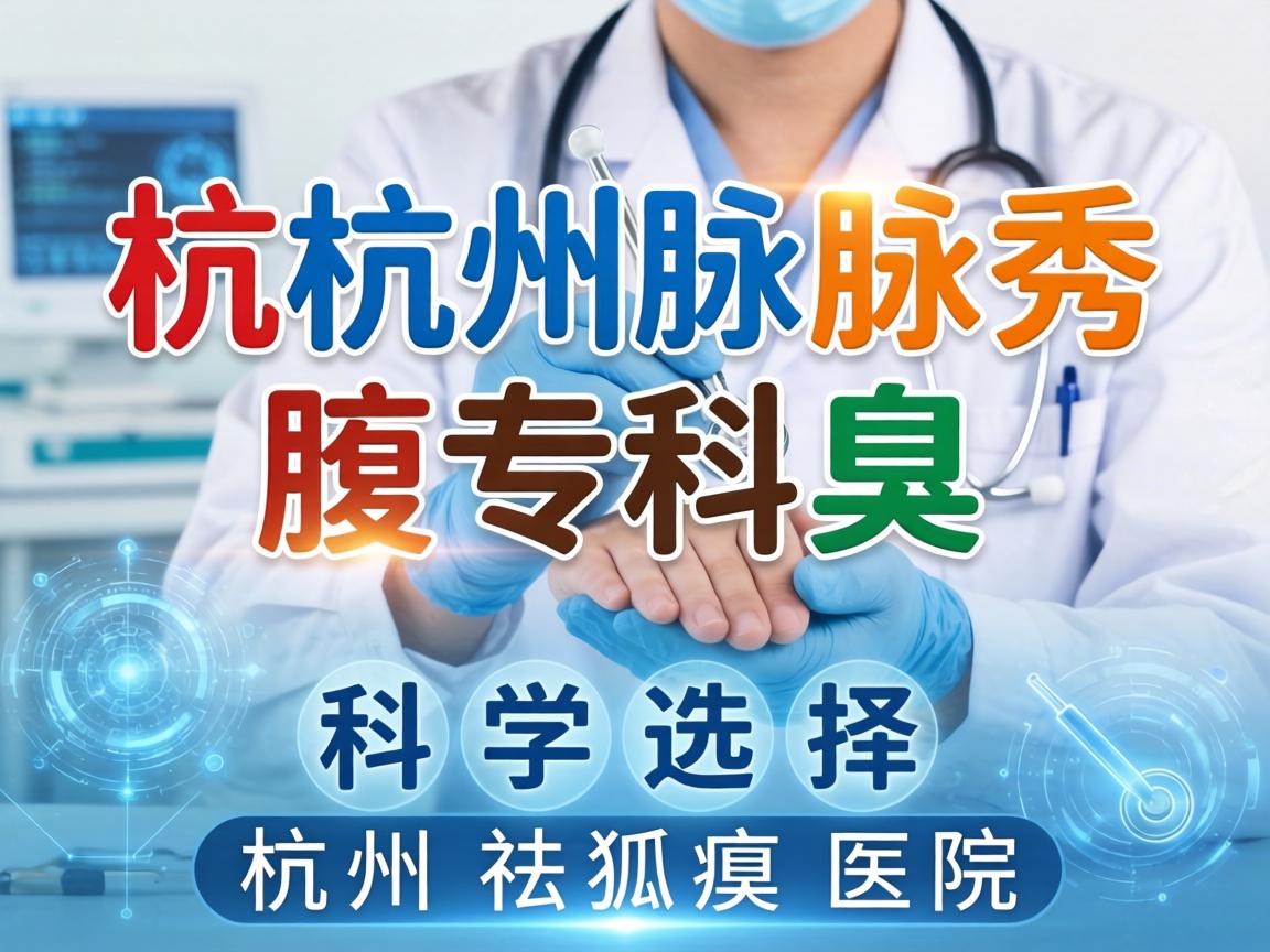 杭州腋秀腋臭专科解析，如何科学选择杭州祛狐臭医院