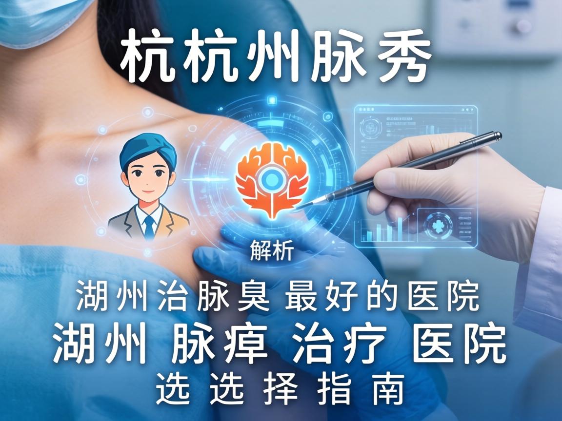 杭州腋秀解析，湖州治腋臭最好的医院，湖州腋臭治疗医院选择指南