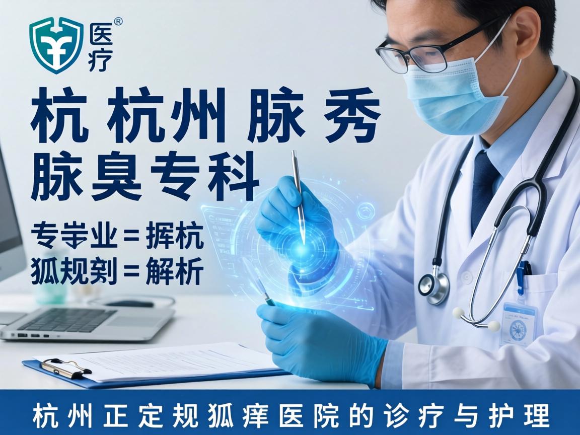 杭州腋秀腋臭专科，专业解析杭州正规狐臭医院的诊疗与护理