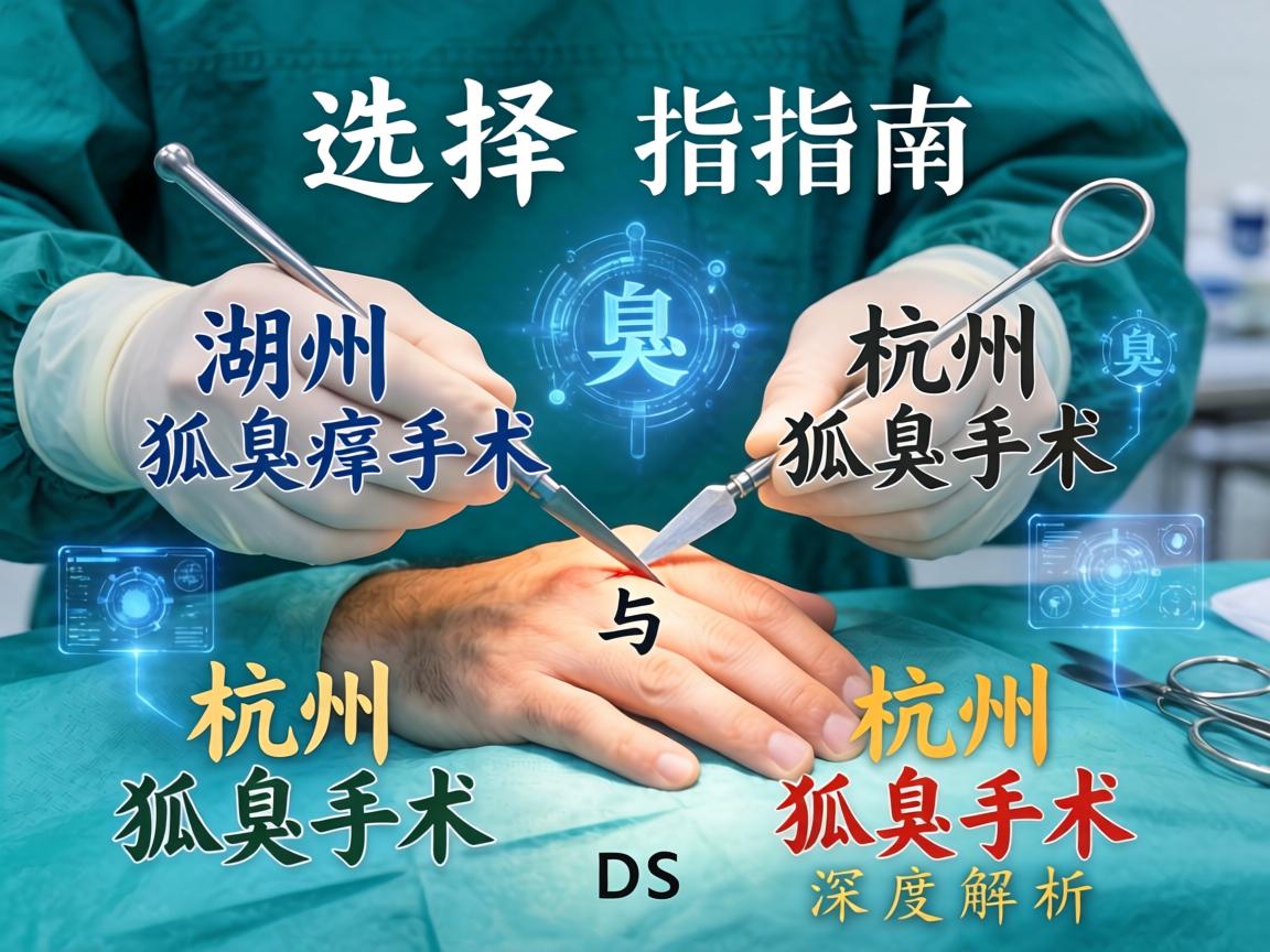 狐臭手术选择指南，湖州狐臭手术与杭州狐臭手术的深度解析