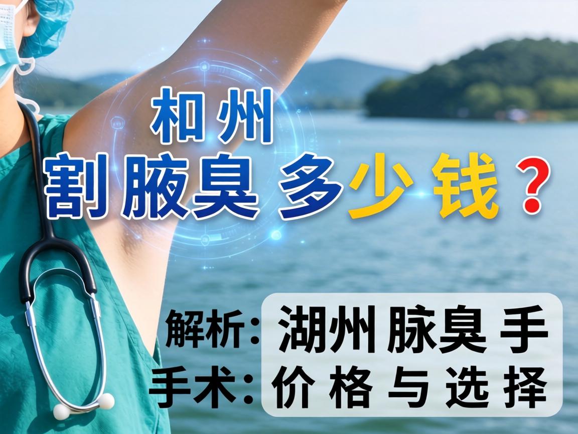 湖州割腋臭多少钱?解析湖州腋臭手术价格与选择 湖州割腋臭多少钱?解析湖州腋臭手术价格与选择