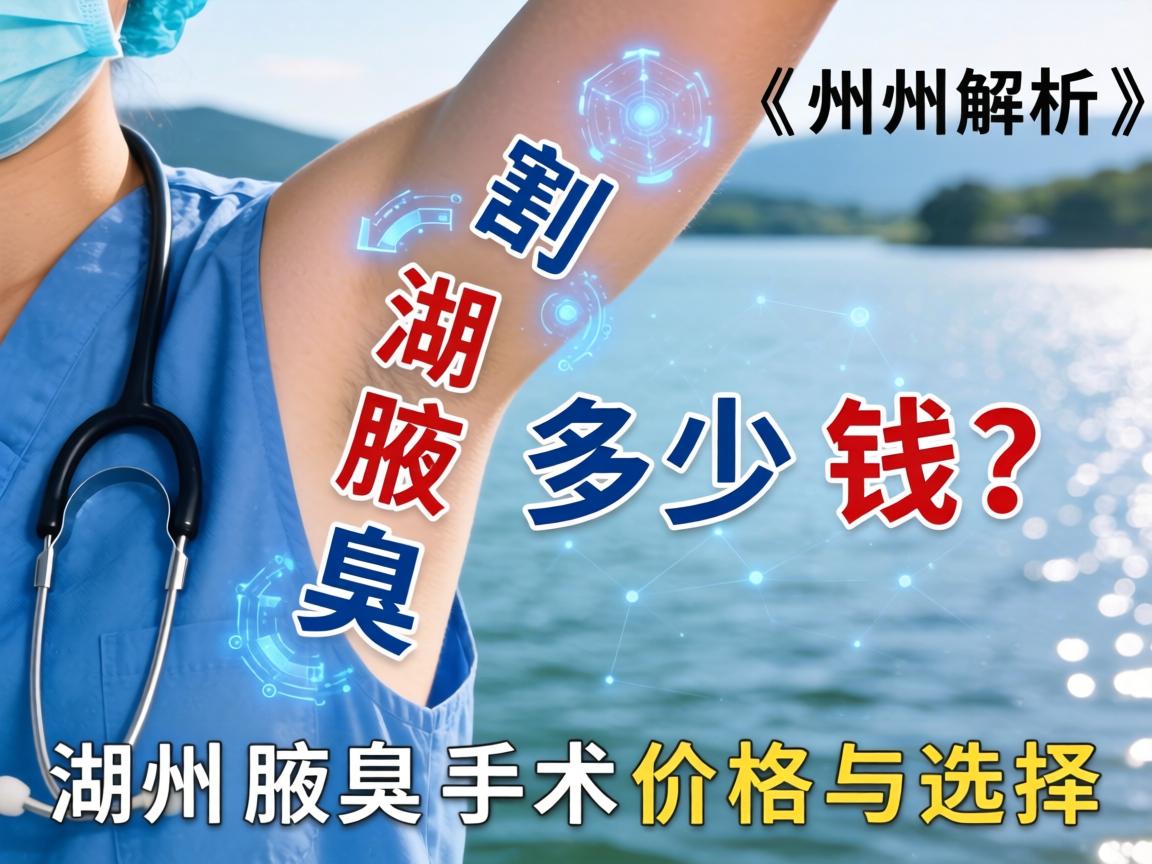 湖州割腋臭多少钱?解析湖州腋臭手术价格与选择 湖州割腋臭多少钱?解析湖州腋臭手术价格与选择