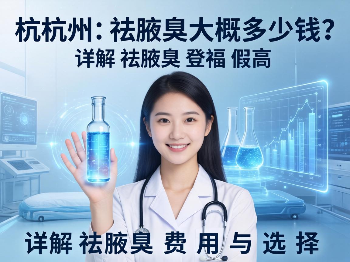 杭州祛腋臭大概多少钱?详解祛腋臭费用与选择 杭州祛腋臭大概多少钱?详解祛腋臭费用与选择