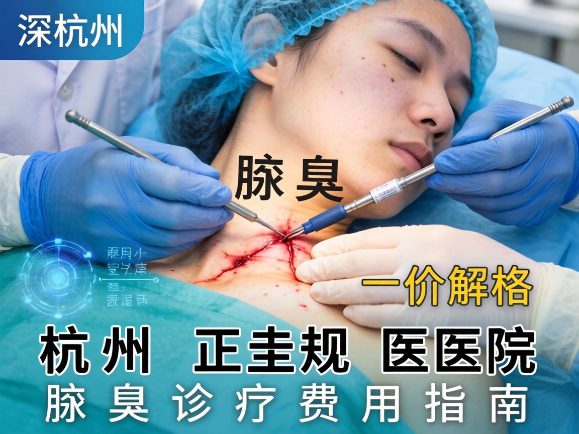 深度解析杭州腋臭手术价格 杭州正规医院腋臭诊疗费用指南 深度解析杭州腋臭手术价格 杭州正规医院腋臭诊疗费用指南