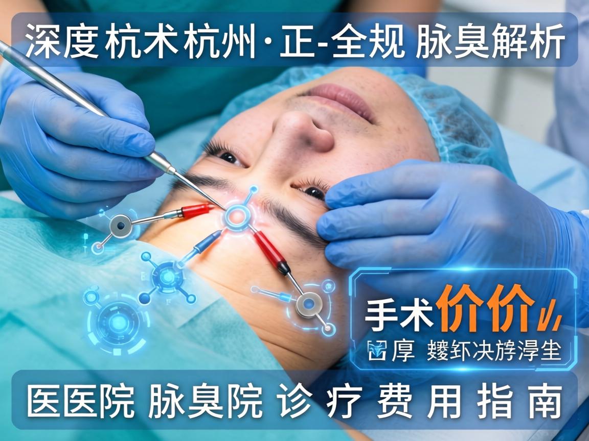 深度解析杭州腋臭手术价格 杭州正规医院腋臭诊疗费用指南 深度解析杭州腋臭手术价格 杭州正规医院腋臭诊疗费用指南