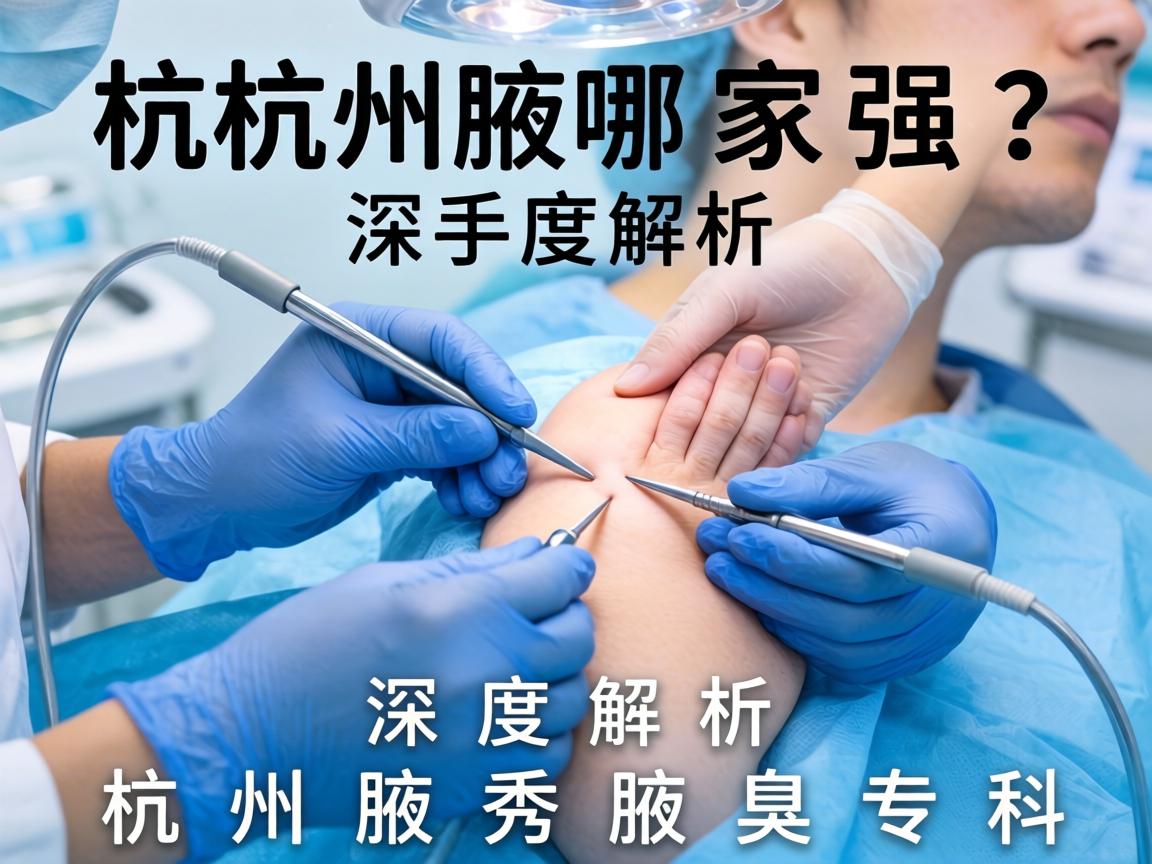 杭州腋臭手术哪家强？深度解析杭州腋秀腋臭专科