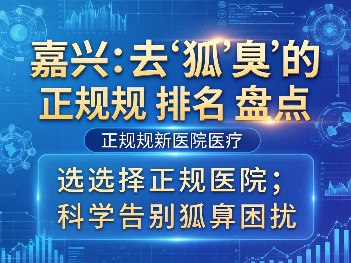 嘉兴去狐臭的正规医院排名盘点,选择正规医院,科学告别狐臭困扰 嘉兴去狐臭的正规医院排名盘点,选择正规医院,科学告别狐臭困扰