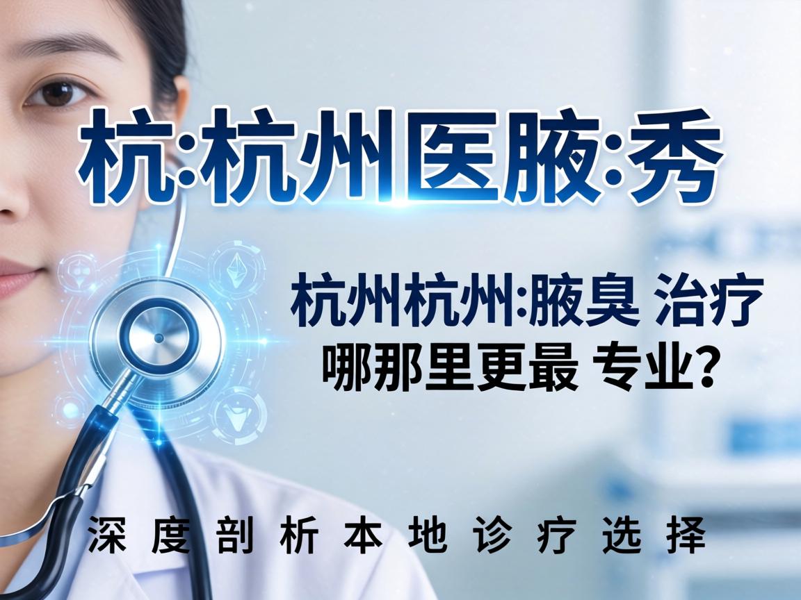 杭州腋秀解读，杭州腋臭治疗哪里更专业？深度剖析本地诊疗选择