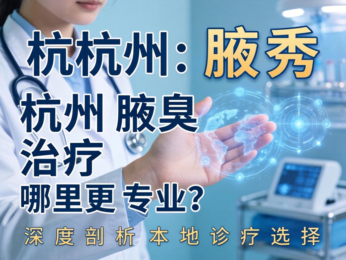 杭州腋秀解读，杭州腋臭治疗哪里更专业？深度剖析本地诊疗选择