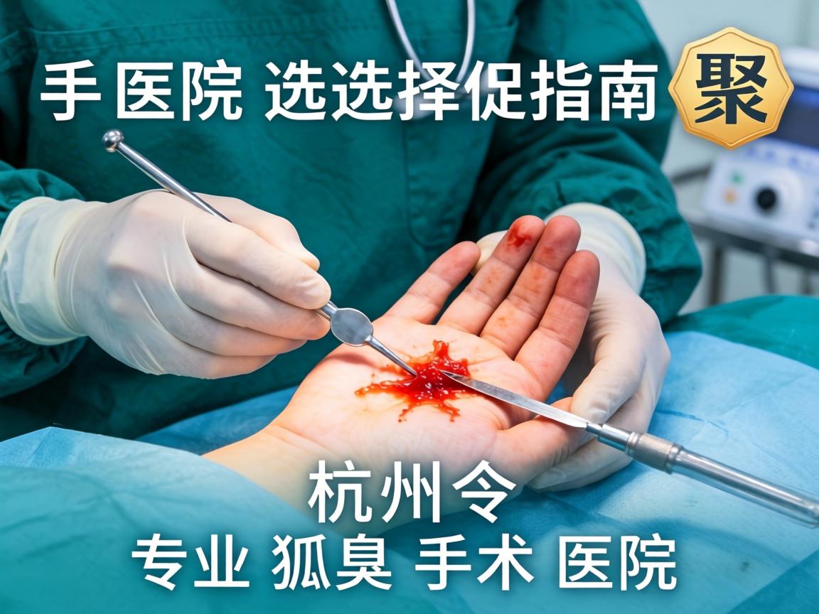 杭州狐臭手术医院选择指南,聚焦杭州专业狐臭手术医院 杭州狐臭手术医院选择指南,聚焦杭州专业狐臭手术医院