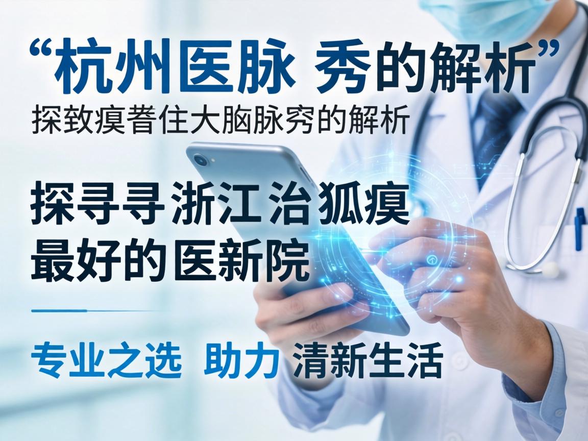 杭州腋秀解析,探寻浙江治狐臭最好的医院,专业之选助力清新生活 杭州腋秀解析,探寻浙江治狐臭最好的医院,专业之选助力清新生活