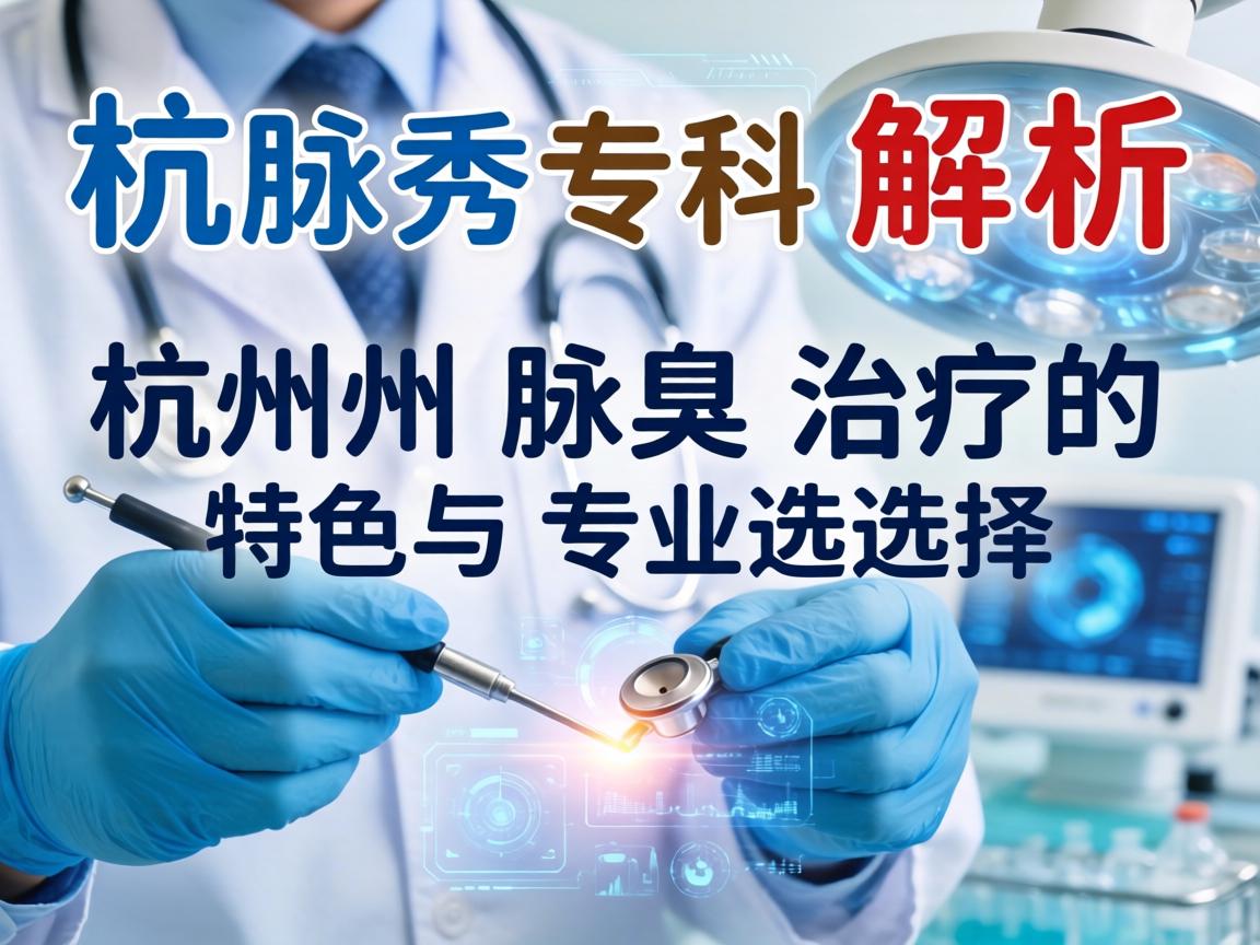 杭州腋秀专科解析，杭州腋臭治疗的特色与专业选择