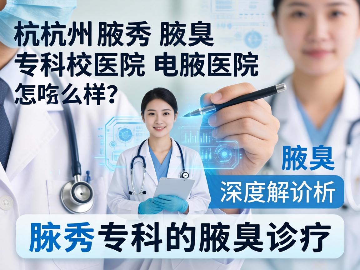 杭州腋秀腋臭专科医院怎么样？深度解析腋秀专科的腋臭诊疗