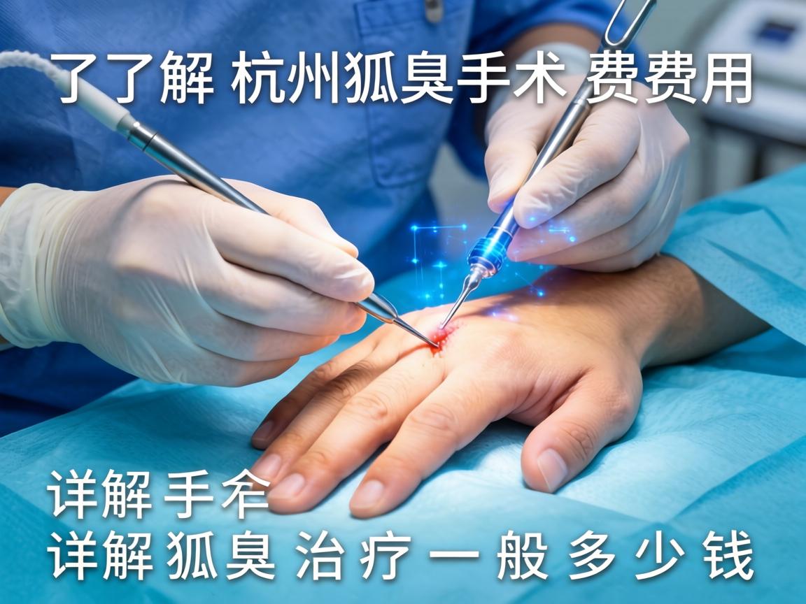 了解杭州狐臭手术费用，详解狐臭治疗一般多少钱