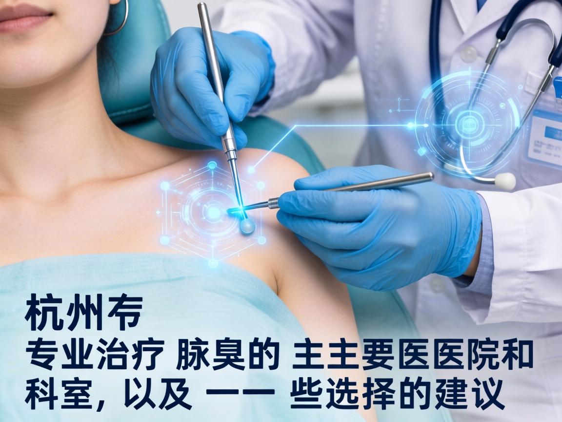 以下为您梳理杭州专业治疗腋臭的主要医院和科室，以及一些选择的建议