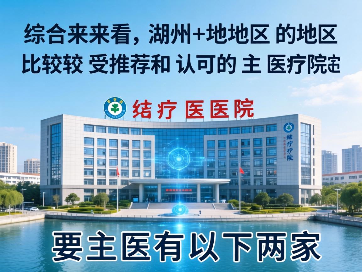 综合来看,湖州地区比较受推荐和认可的医院主要有以下两家 综合来看,湖州地区比较受推荐和认可的医院主要有以下两家