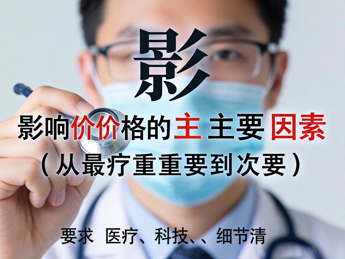 一、影响价格的主要因素（从最重要到次要）