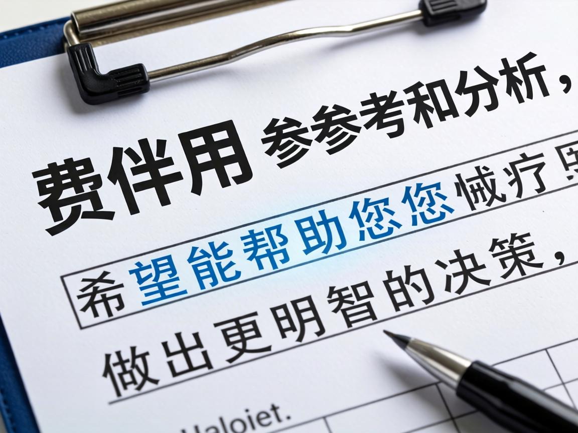 以下为您提供一个详细的费用参考和分析，希望能帮助您做出更明智的决策