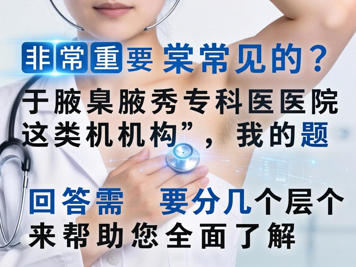 这是一个非常重要且常见的问题。关于腋臭腋秀专科医院这类机构，我的回答需要分为几个层面来帮助您全面了解