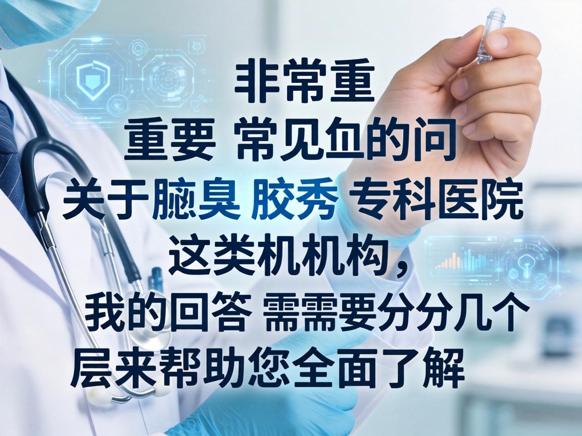 这是一个非常重要且常见的问题。关于腋臭腋秀专科医院这类机构，我的回答需要分为几个层面来帮助您全面了解
