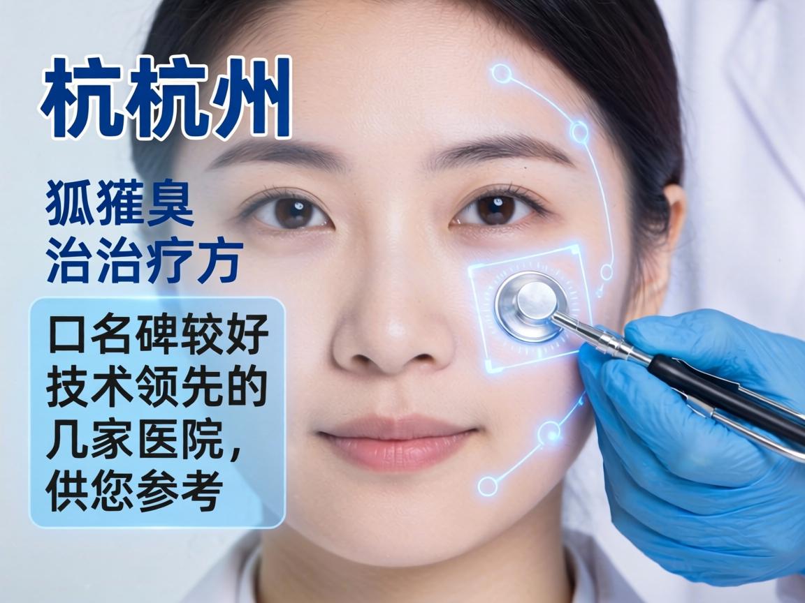 以下是杭州在狐臭治疗方面口碑较好、技术领先的几家医院,供您参考 以下是杭州在狐臭治疗方面口碑较好、技术领先的几家医院,供您参考
