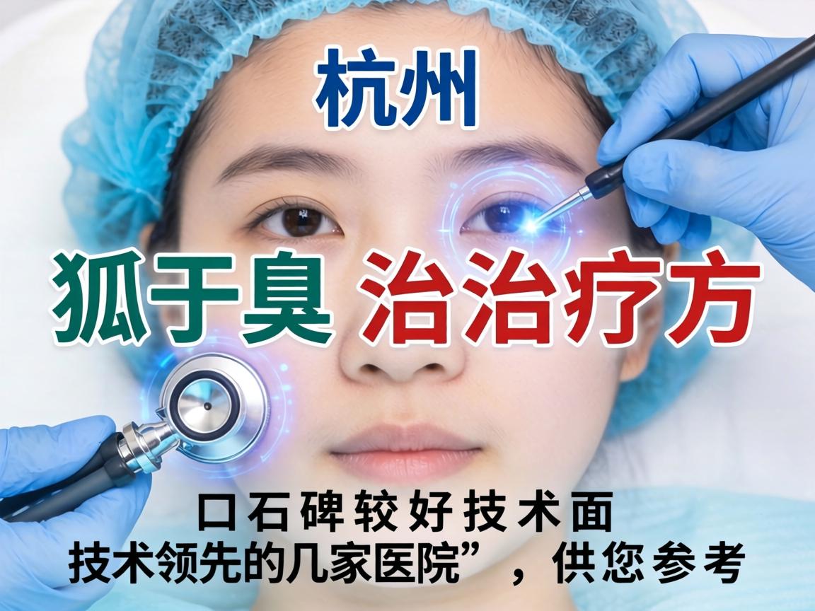 以下是杭州在狐臭治疗方面口碑较好、技术领先的几家医院,供您参考 以下是杭州在狐臭治疗方面口碑较好、技术领先的几家医院,供您参考