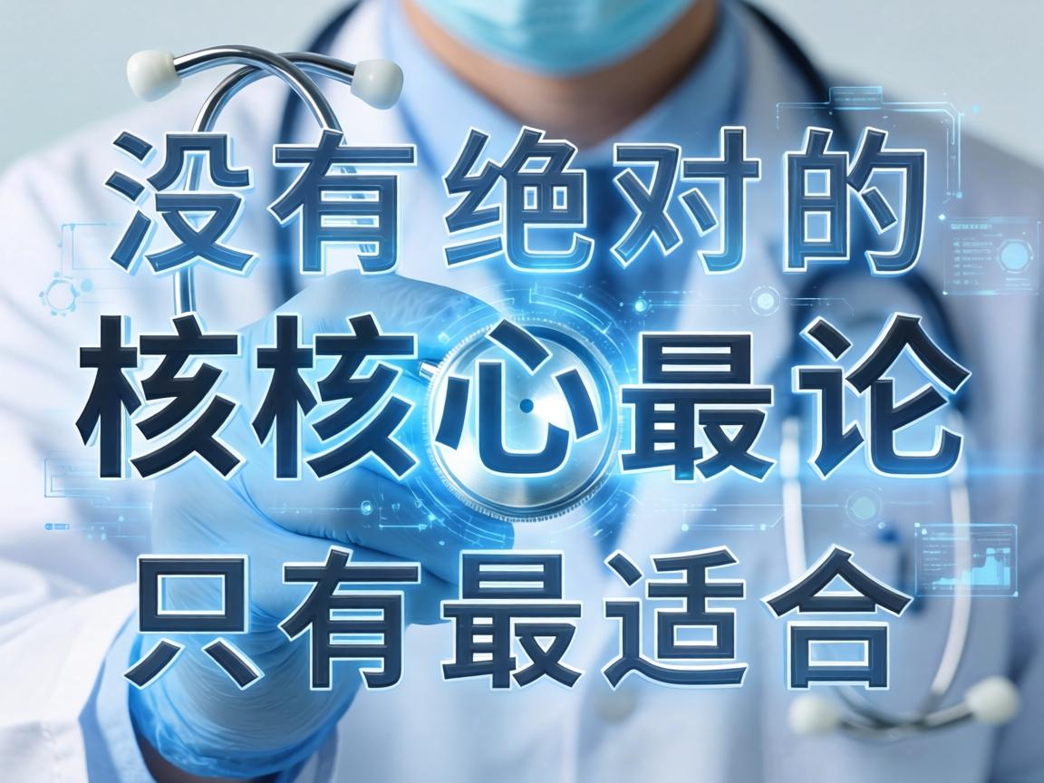 核心结论，没有绝对的最好，只有最适合