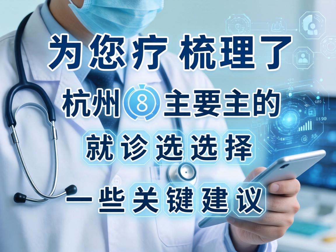以下为您梳理了杭州主要的就诊选择和一些关键建议 以下为您梳理了杭州主要的就诊选择和一些关键建议
