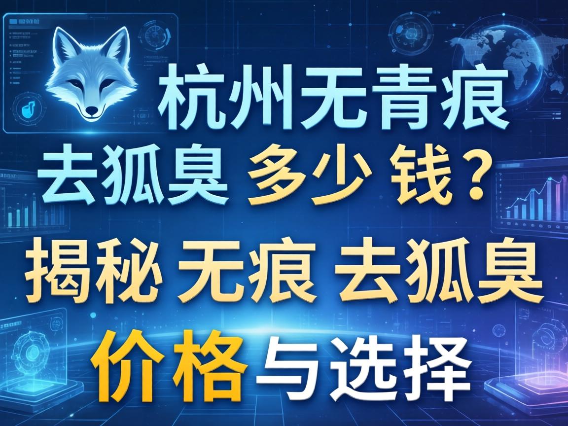 杭州无痕去狐臭多少钱?揭秘无痕去狐臭价格与选择 杭州无痕去狐臭多少钱?揭秘无痕去狐臭价格与选择
