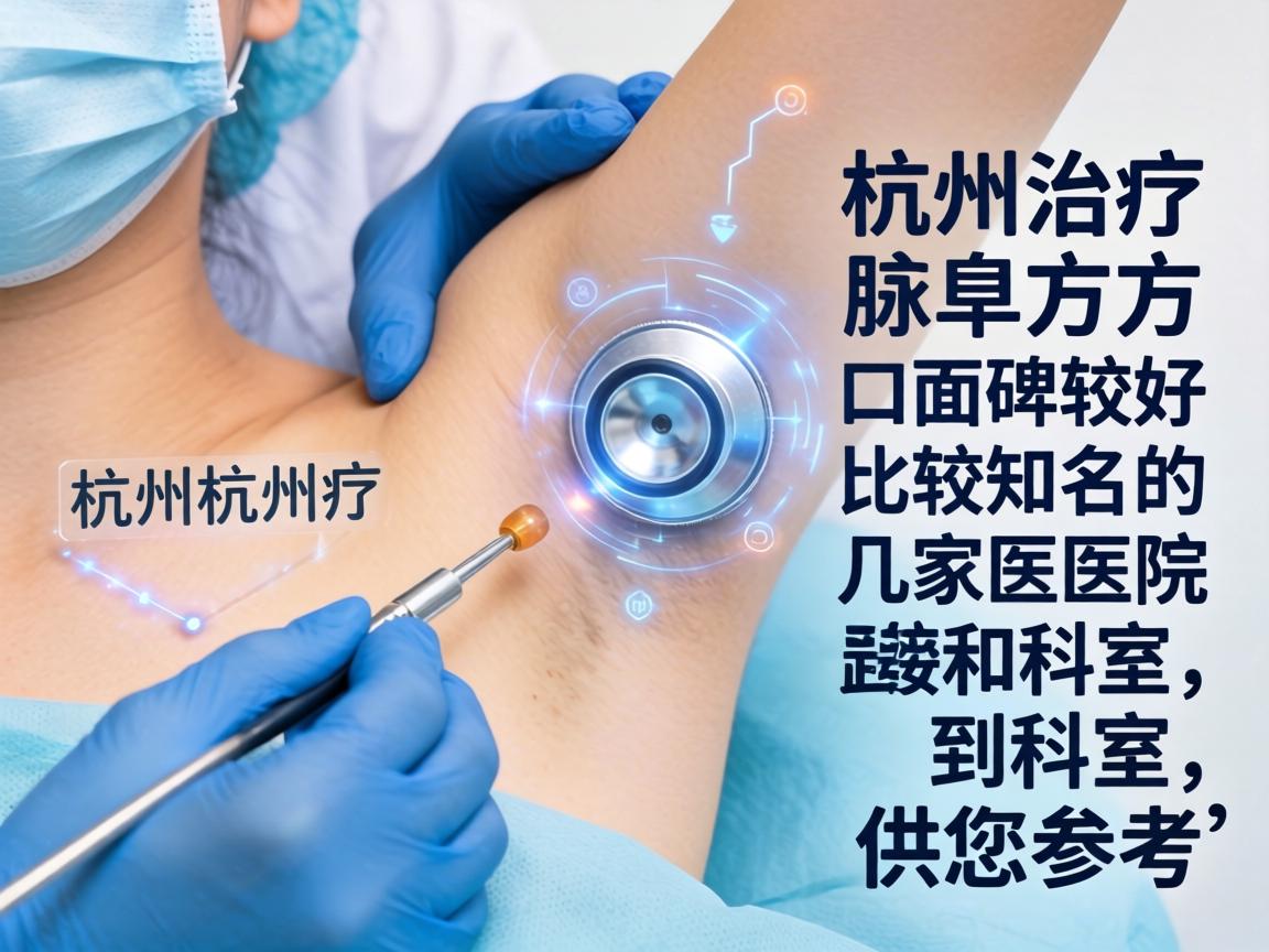 以下是杭州在治疗腋臭方面口碑较好、比较知名的几家医院和科室,供您参考 以下是杭州在治疗腋臭方面口碑较好、比较知名的几家医院和科室,供您参考