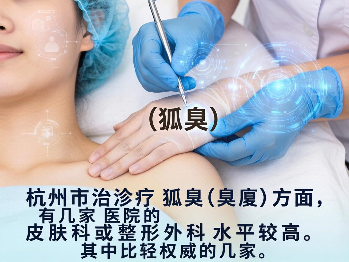 杭州在治疗狐臭（腋臭）方面，有几家医院的皮肤科或整形外科水平较高，以下是其中比较权威的几家