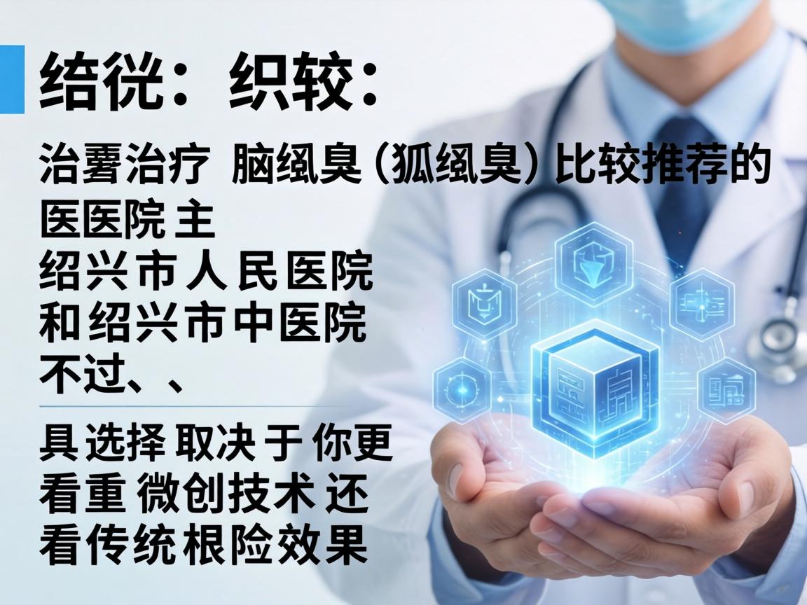 在绍兴，治疗腋臭（狐臭）比较推荐的医院主要是绍兴市人民医院和绍兴市中医院。不过，具体选择取决于你更看重微创技术还是传统根治效果